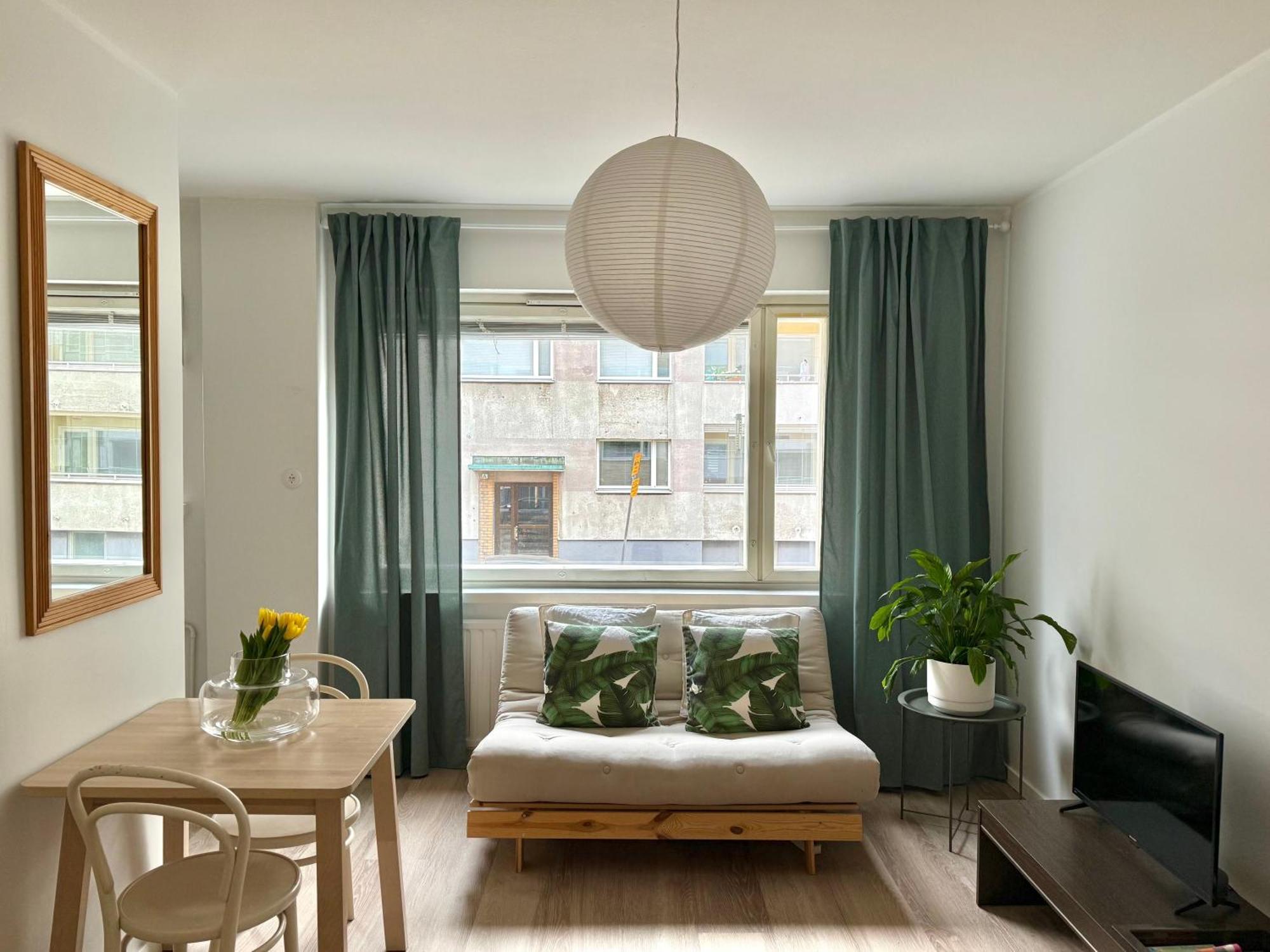 Just Renovated Stylish Nordic Studio By Tram Stop Helsinki Exterior foto